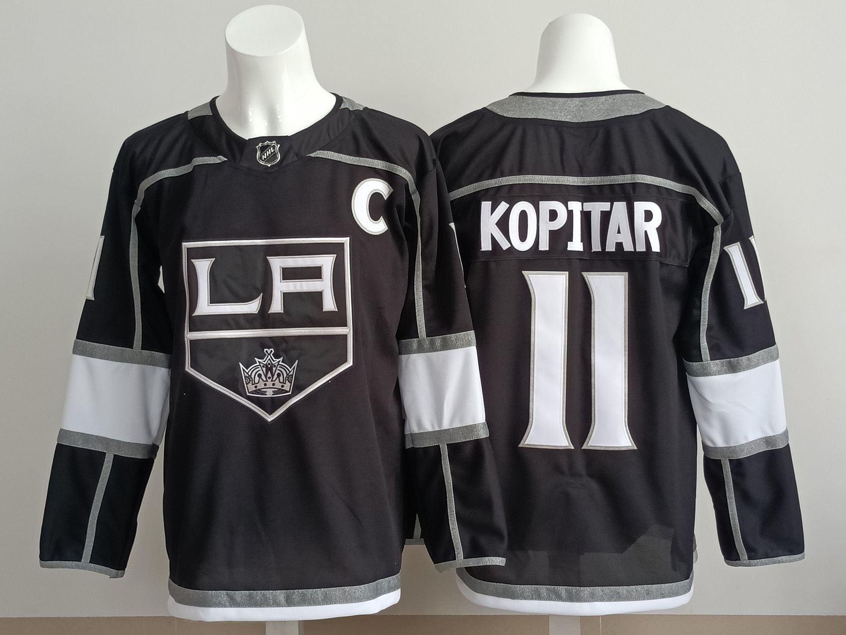 Men 2025 Los Angeles Kings #11 Kopitar Black NHL Jersey style 01->los angeles kings->NHL Jersey